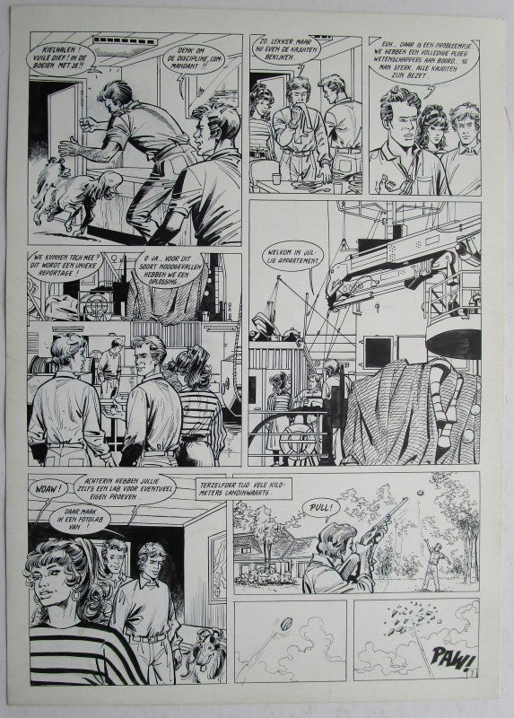 Originele pagina Bessy Natuurkommando 11 - plaat 7