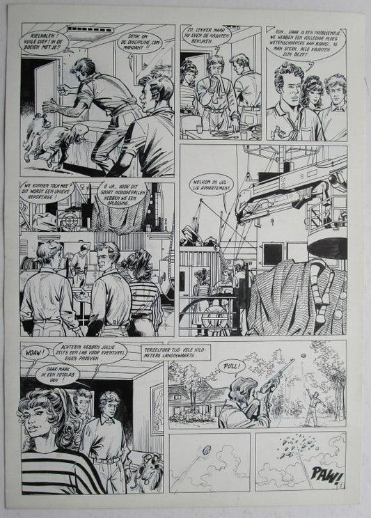 Originele pagina Bessy Natuurkommando 11 - plaat 7
