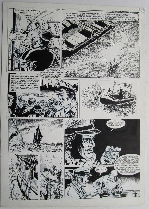Originele pagina Bessy Natuurkommando 11 - plaat 9