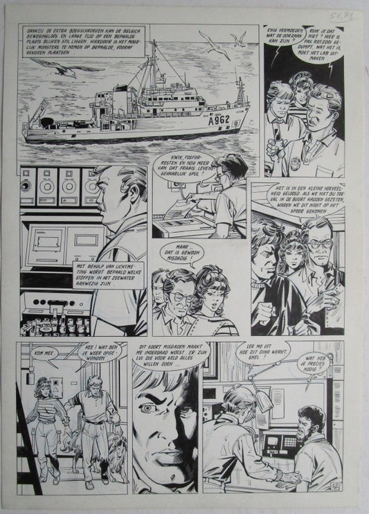 Originele pagina Bessy Natuurkommando 11 - plaat 12