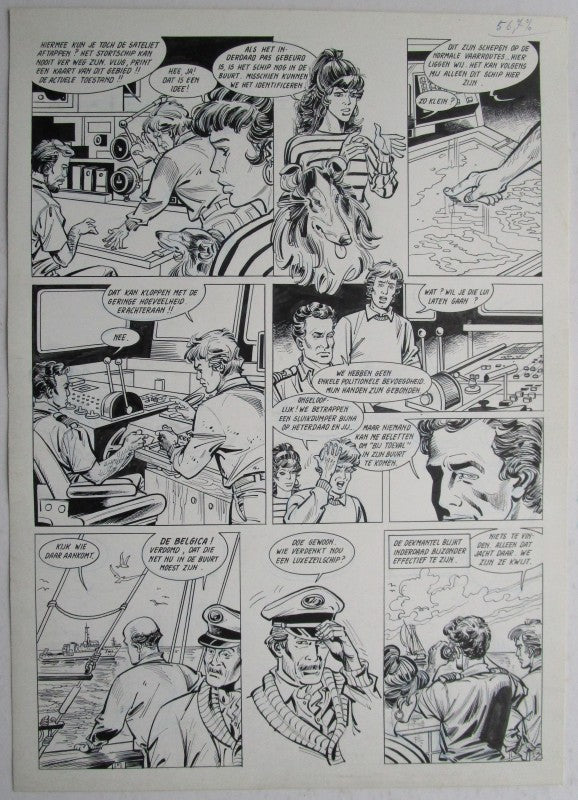 Originele pagina Bessy Natuurkommando 11 - plaat 13