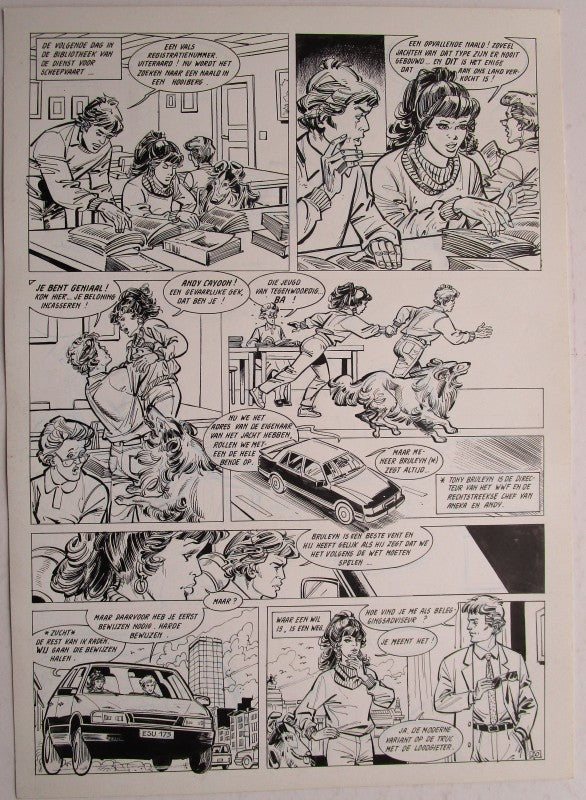 Originele pagina Bessy Natuurkommando 11 - plaat 20