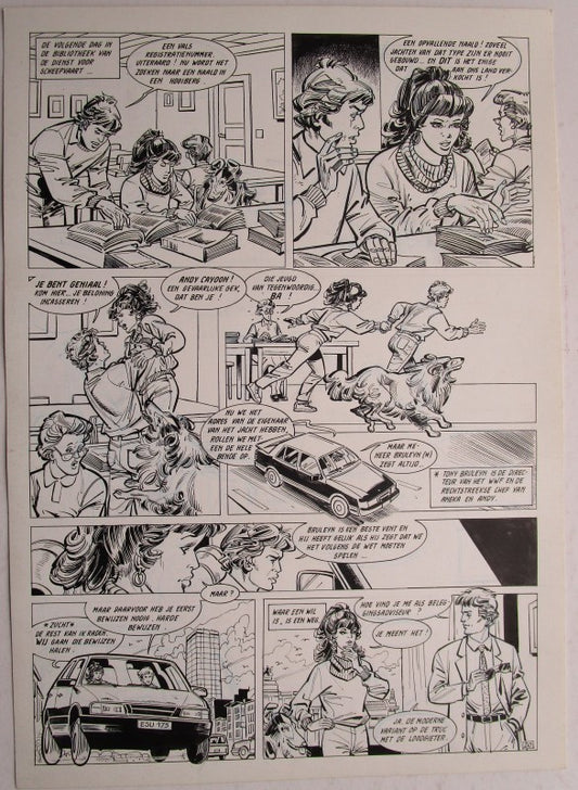Originele pagina Bessy Natuurkommando 11 - plaat 20