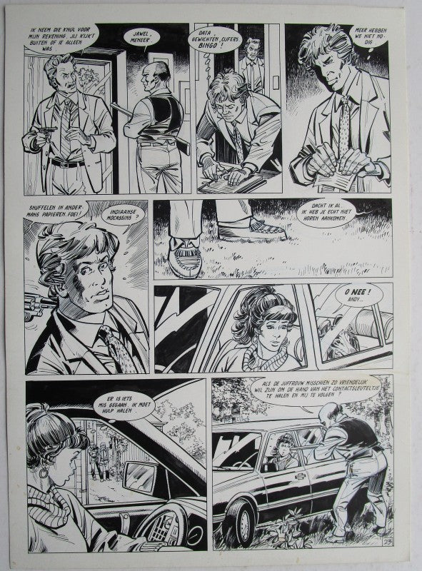 Originele pagina Bessy Natuurkommando 11 - plaat 23