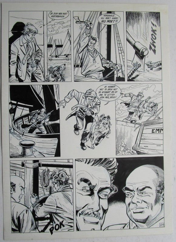 Originele pagina Bessy Natuurkommando 11 - plaat 29