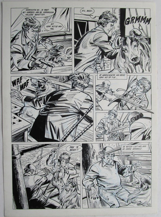 Originele pagina Bessy Natuurkommando 11 - plaat 30