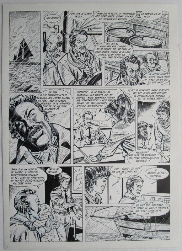 Originele pagina Bessy Natuurkommando 11 - plaat 33