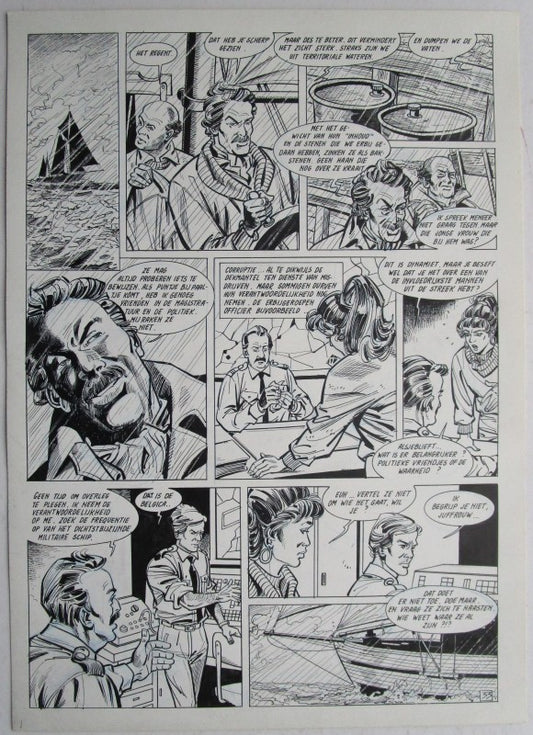 Originele pagina Bessy Natuurkommando 11 - plaat 33