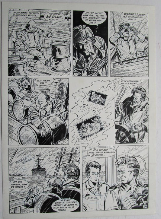 Originele pagina Bessy Natuurkommando 11 - plaat 34