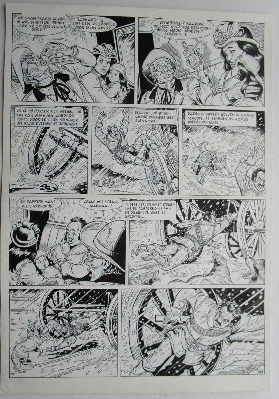 Originele pagina Bessy klassiek 3 - De laatste diligence plaat 13