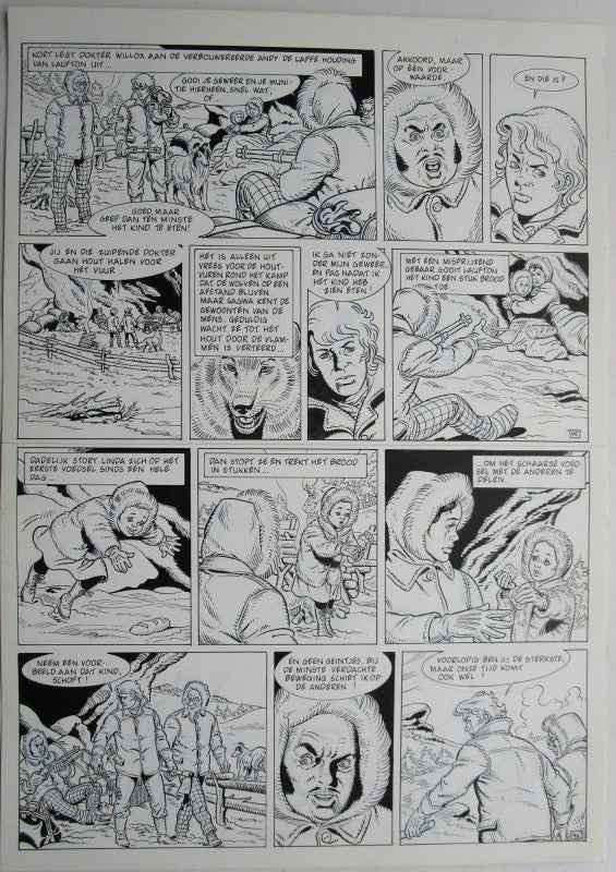 Originele pagina Bessy klassiek 3 - De laatste diligence plaat 23