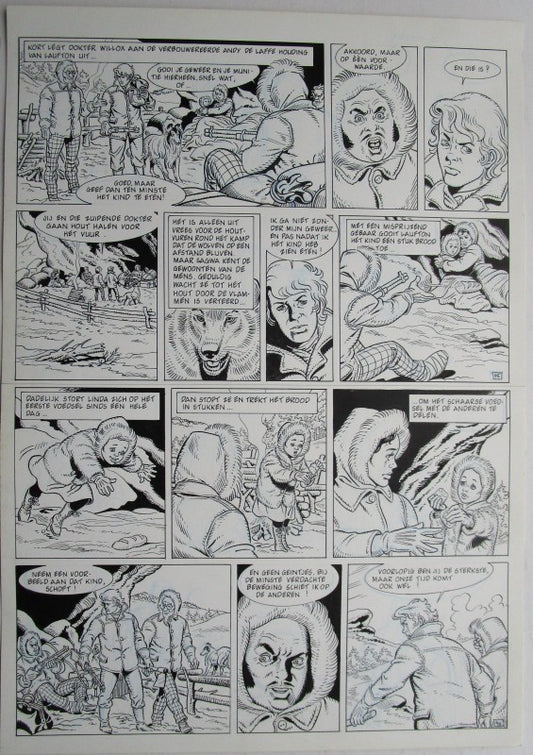 Originele pagina Bessy klassiek 3 - De laatste diligence plaat 23