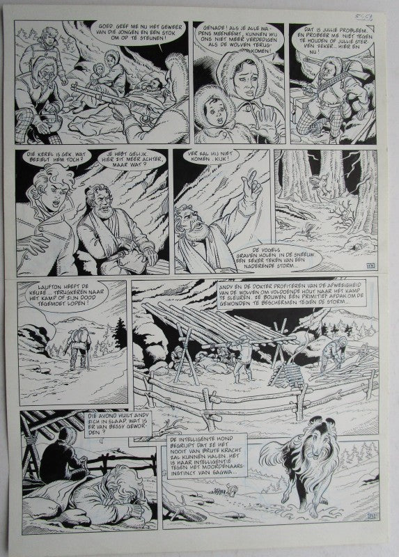 Originele pagina Bessy klassiek 3 - De laatste diligence plaat 27