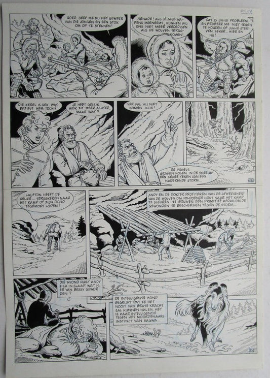 Originele pagina Bessy klassiek 3 - De laatste diligence plaat 27