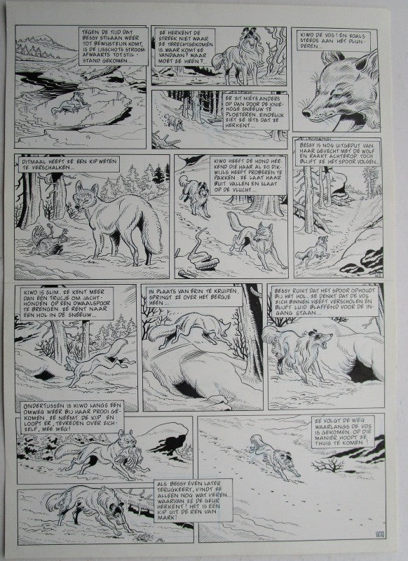 Originele pagina Bessy klassiek 3 - De laatste diligence plaat 31