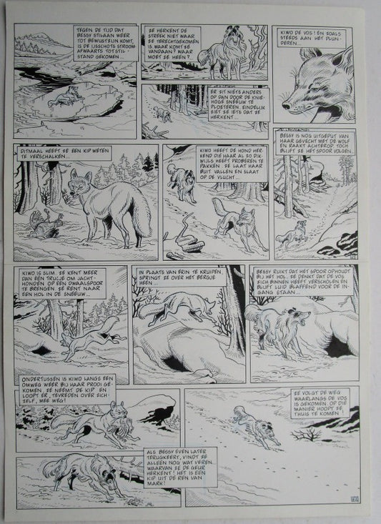 Originele pagina Bessy klassiek 3 - De laatste diligence plaat 31