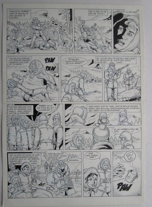 Originele pagina Bessy klassiek 3 - De laatste diligence plaat 35