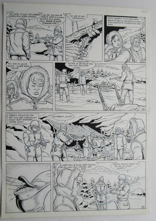Originele pagina Bessy klassiek 3 - De laatste diligence plaat 37