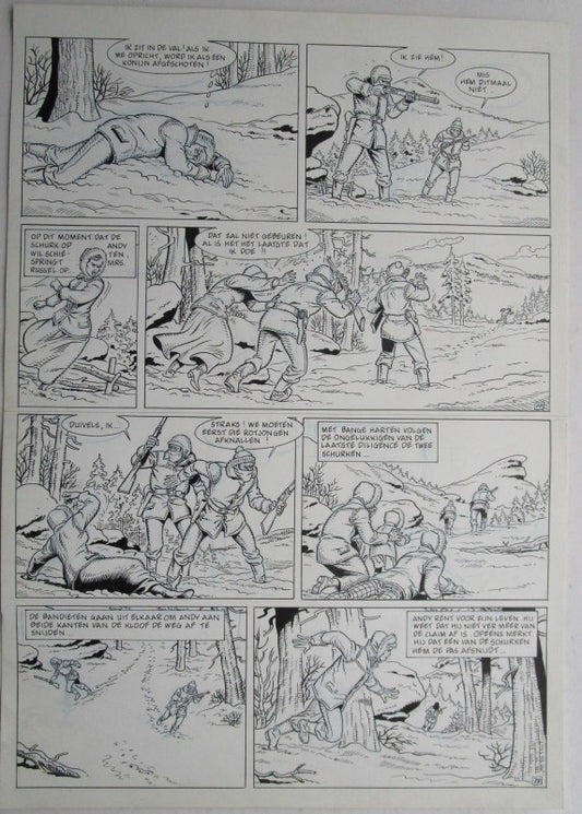 Originele pagina Bessy klassiek 3 - De laatste diligence plaat 39