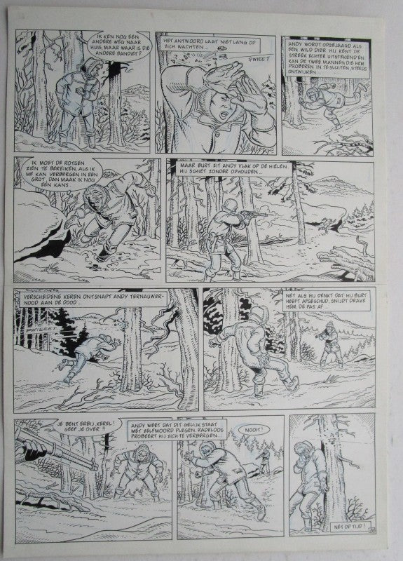 Originele pagina Bessy klassiek 3 - De laatste diligence plaat 40