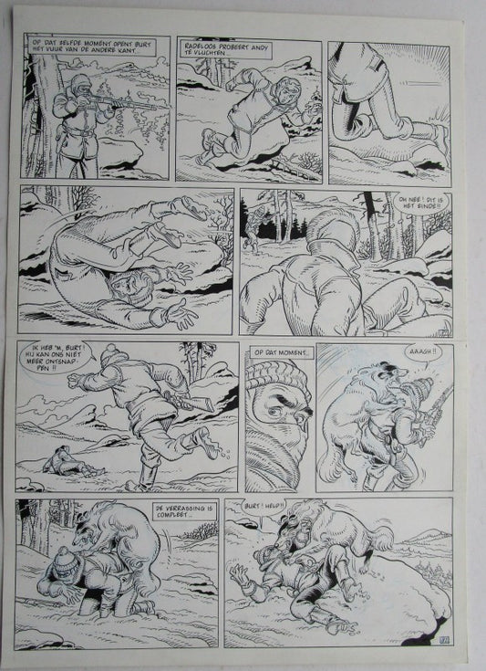 Originele pagina Bessy klassiek 3 - De laatste diligence plaat 41
