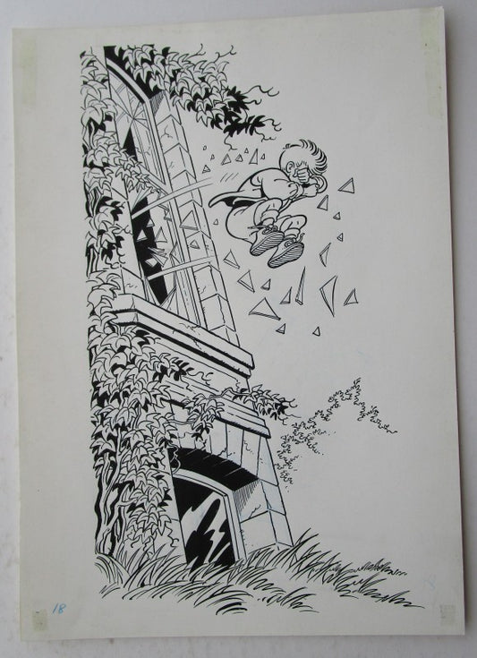 Originele tekening Waterland