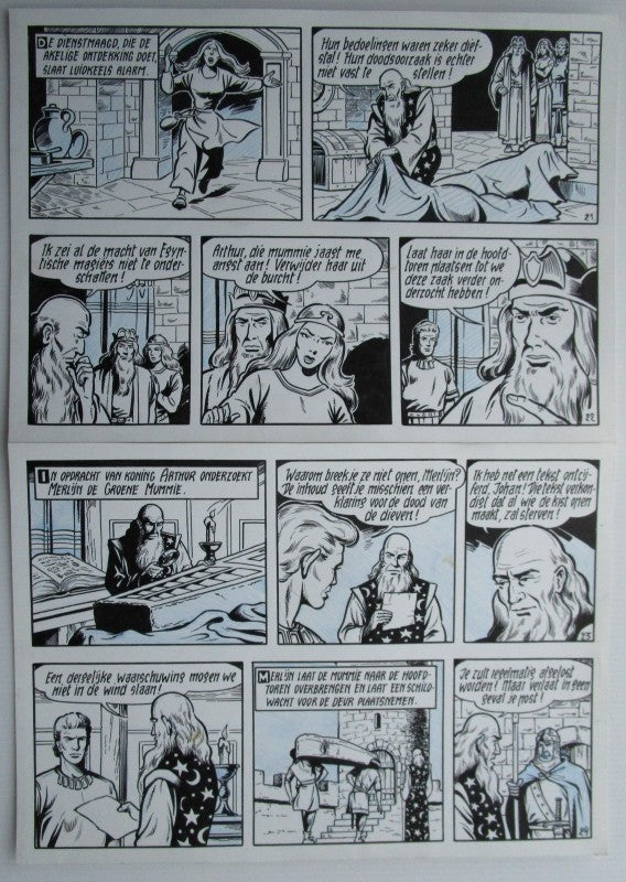 De groene mummie strook 21 tot 24