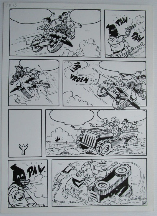 De gemaskerde gardian plaat 20