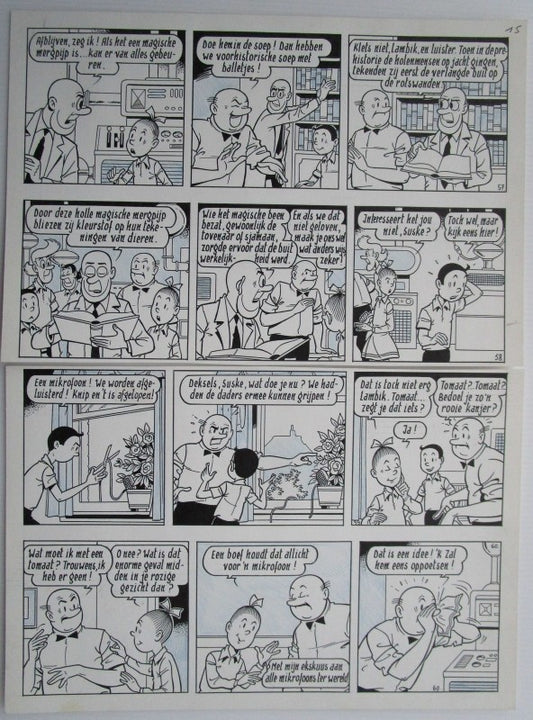 De malle mergpijp - strook 57 tot 60