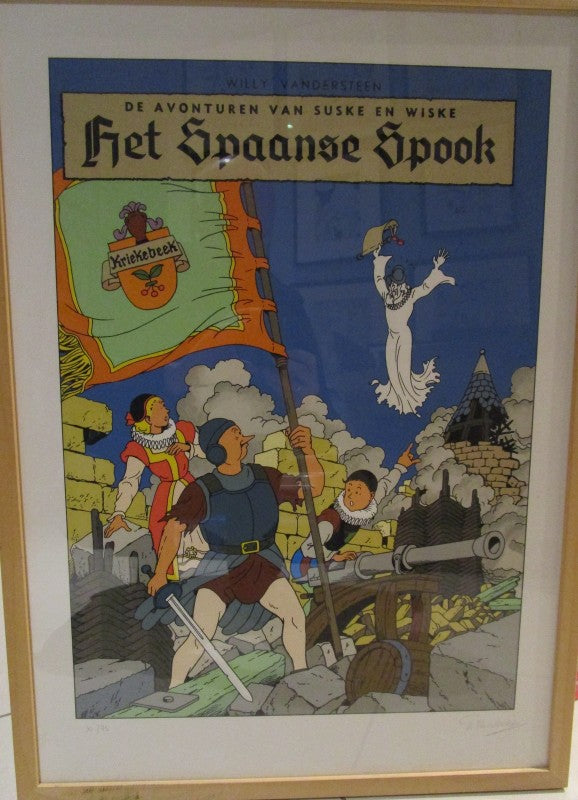 zeefdruk Het spaanse spook - gesigneerd 75 expl
