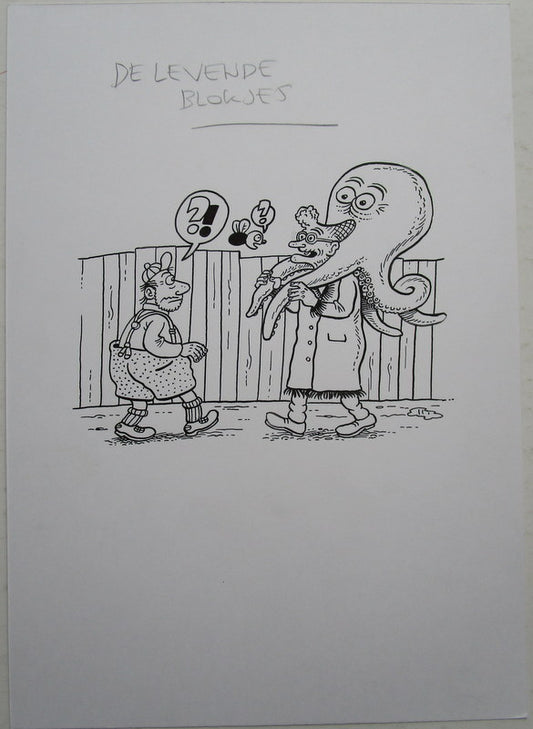 Titelpagina - De levende blokjes
