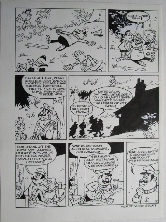 De zwartepinken en de verdwenen sloep