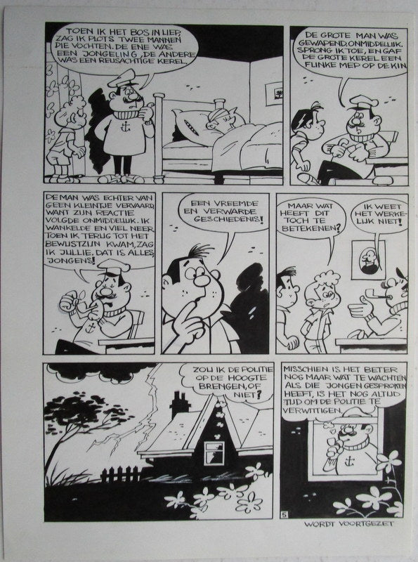 De zwartepinken en de verdwenen sloep
