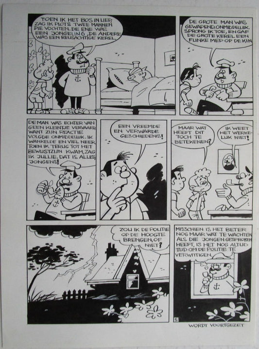 De zwartepinken en de verdwenen sloep