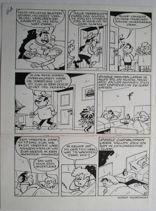 De zwartepinken en de verdwenen sloep