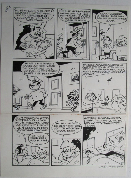 De zwartepinken en de verdwenen sloep