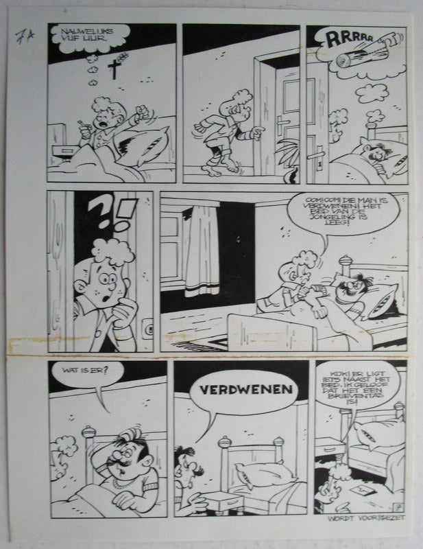 De zwartepinken en de verdwenen sloep
