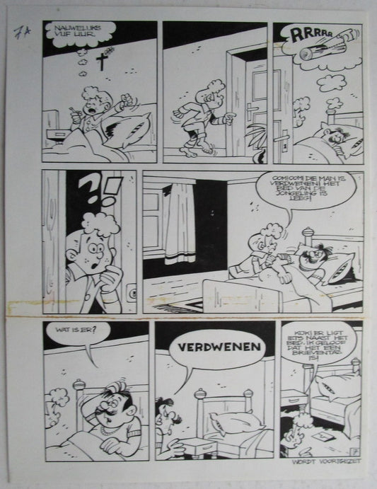 De zwartepinken en de verdwenen sloep