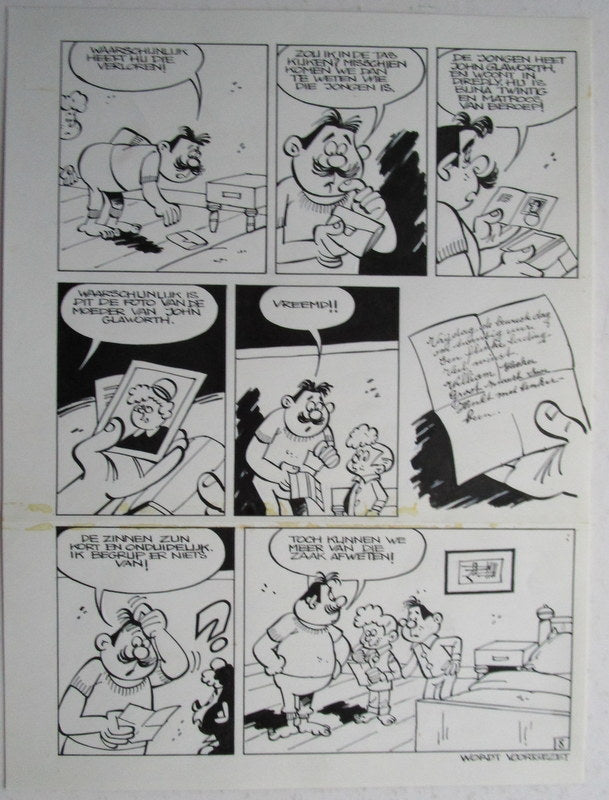 De zwartepinken en de verdwenen sloep
