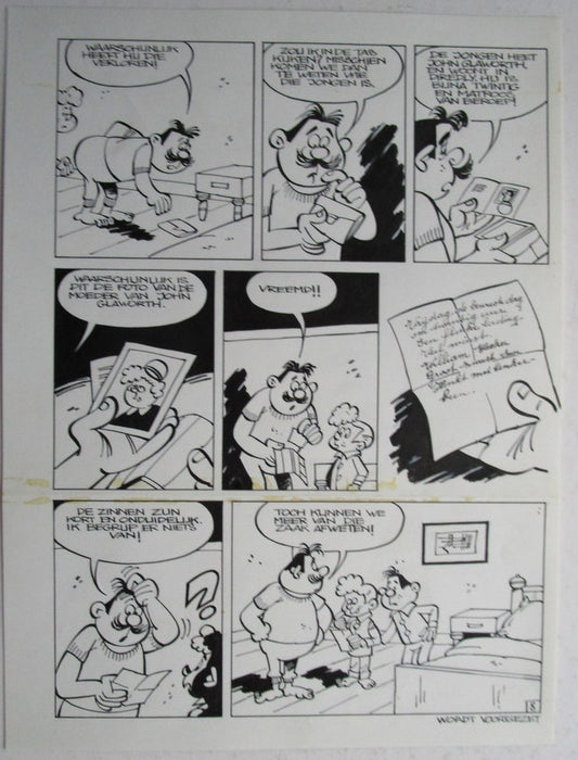 De zwartepinken en de verdwenen sloep