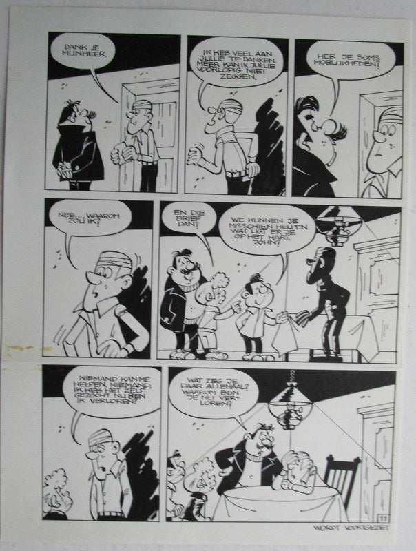 De zwartepinken en de verdwenen sloep
