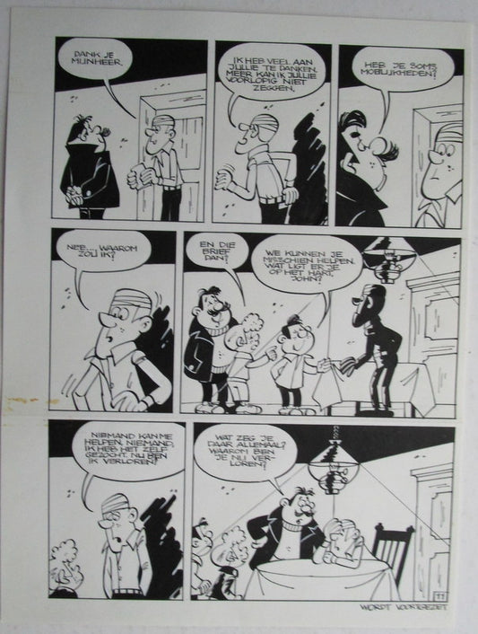 De zwartepinken en de verdwenen sloep