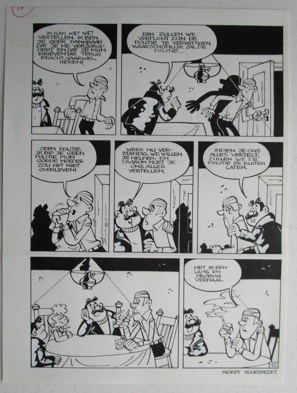 De zwartepinken en de verdwenen sloep
