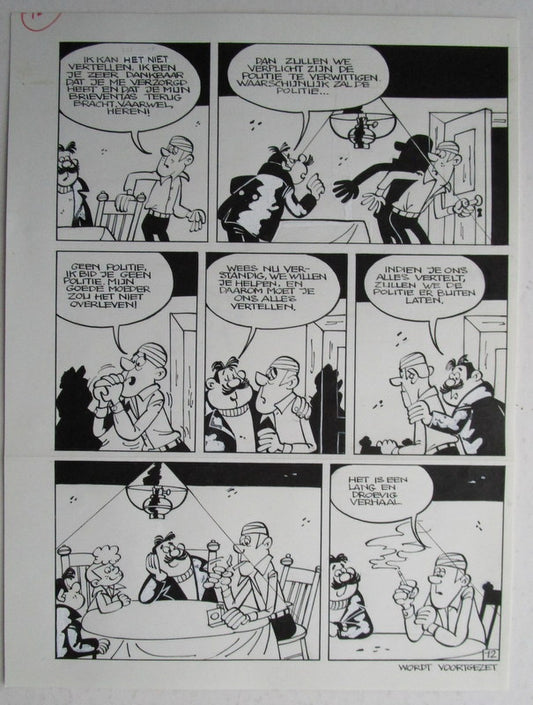 De zwartepinken en de verdwenen sloep