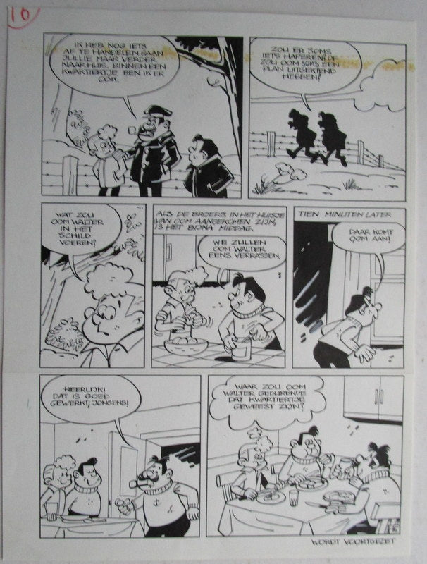 De zwartepinken en de verdwenen sloep