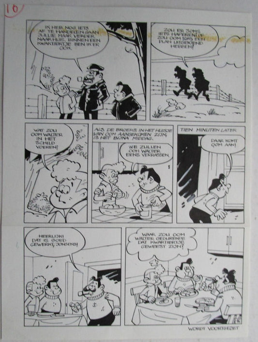 De zwartepinken en de verdwenen sloep
