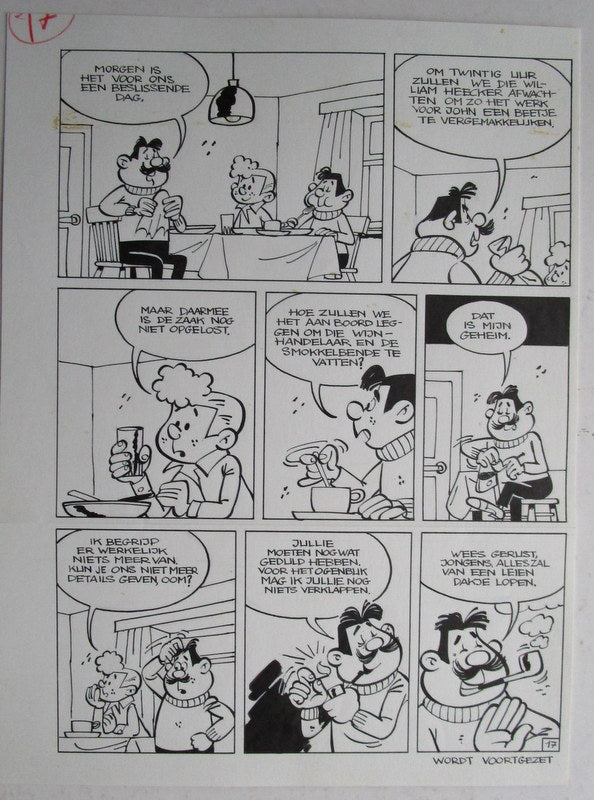 De zwartepinken en de verdwenen sloep