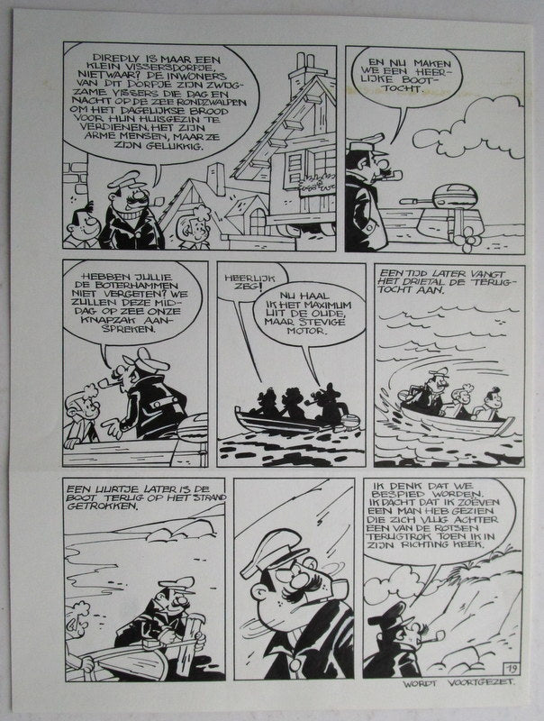 De zwartepinken en de verdwenen sloep