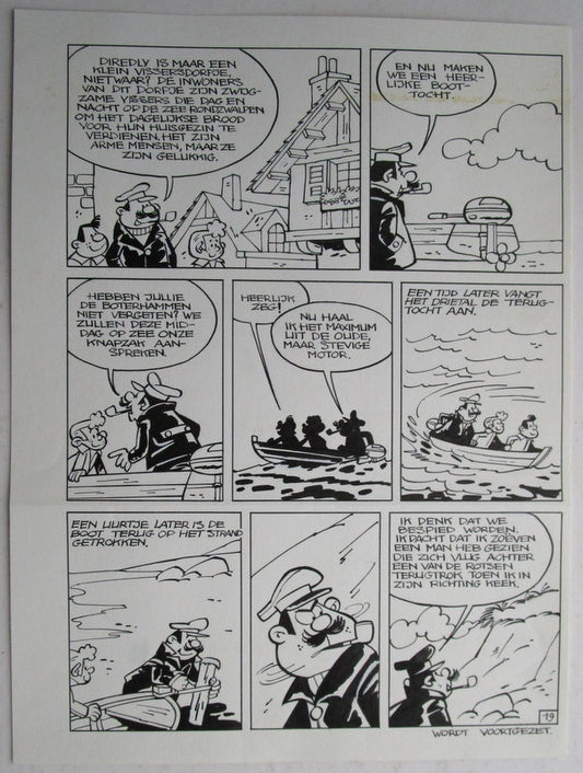 De zwartepinken en de verdwenen sloep