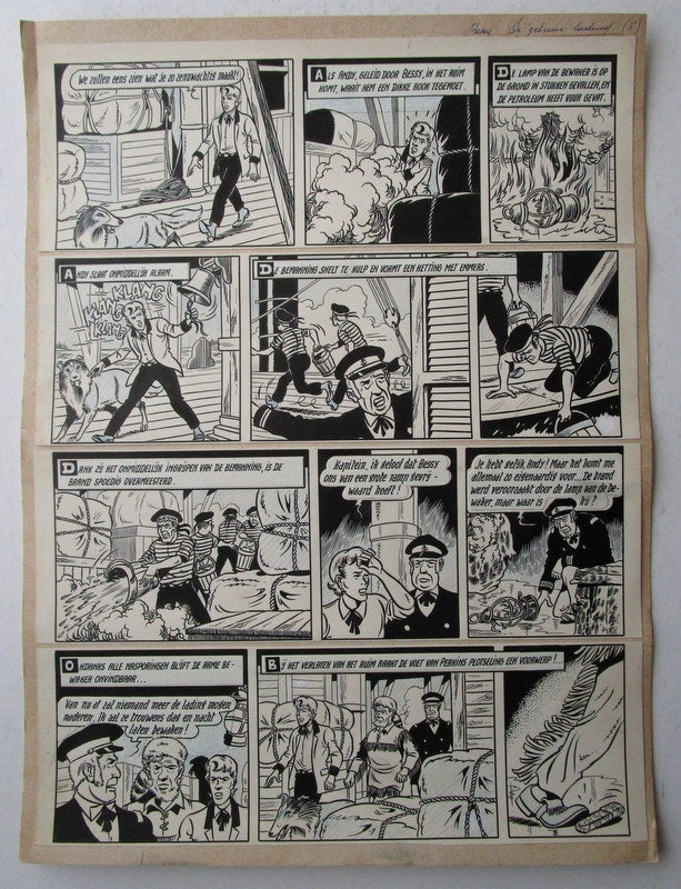 Originele pagina - De geheime lading